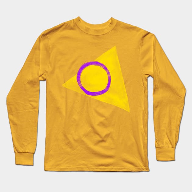 Intersex Pride Long Sleeve T-Shirt by inSomeBetween